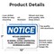 Signmission Wetland Conservation Easement No Mowing, 10 in W x Rectangle, Aluminum OS-2PACK-NS-A-710-L-19039 - alternate 6